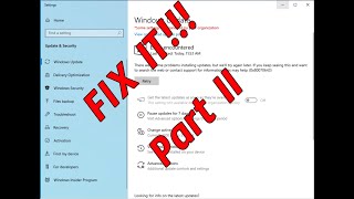 FIX ITPart II Windows 10 KB5034441 0x80070643 Reagentcexe WinRE Image Errors [upl. by Forrer]