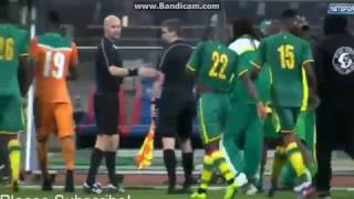 Senegal vs Cote DIvoire Match ABANDONED as Fans rush Pitch [upl. by Gerda387]