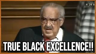 Justice Thurgood Marshall Shines Bright in ICONIC Interview [upl. by Sufur]