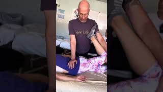 Structural Thai Bodywork treating myofascial meridians part 1 [upl. by Leahcimsemaj237]