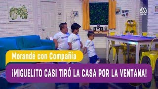 ¡Miguelito casi tiró la casa por la ventana  Morandé con Compañía 2018 [upl. by Eidnalem]