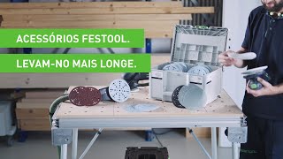 ACESSÓRIOS FESTOOL LEVAMNO MAIS LONGE [upl. by Yetah]