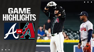 Braves vs Dbacks Game Highlights 71024  MLB Highlights [upl. by Leis778]