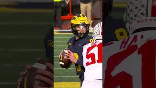 JJ McCarthy Finds Roman Wilson in the End Zone Against Ohio State 🔥 football michigan [upl. by Diannne]