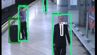 Unattended luggage detection using Deep Learning [upl. by Campy]