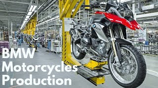 BMW Motorcycles Production  HOW ITS MADE [upl. by Laerdna566]