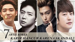 7 Artis Korea Yang Karirnya Hancur Saat Sedang Naik Daun [upl. by Criswell19]