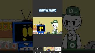 When im tipping shorts edit animation flipaclip [upl. by Ardelia]