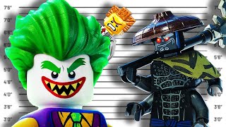 If Lego Villains Were Charged For Their Crimes Warner Bros Villains [upl. by Yeleak880]