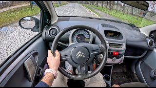 2006 Citroen C1 14 HDi 54HP 0100 POV Test Drive 1702 Joe Black [upl. by Htrap]