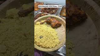 Unlimited rice combos Dlf street food Hyderabad foodie chicken mutton thefoodandplateaffair [upl. by Aoh]