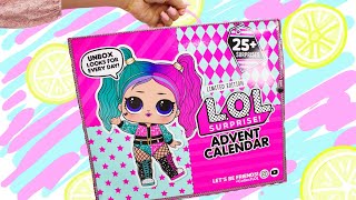 LOL Surprise OOTD Advent Calendar 2020 New Exclusive Doll [upl. by Tiersten271]