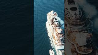 MSC Crociera nelle coste Messinesi messina dronefootage mscworldeuropa msccrociere msc msc [upl. by Tadio523]