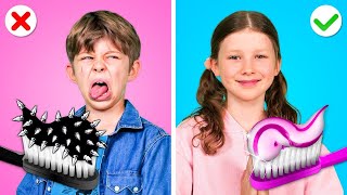 Good VS Bad Kids  Cool Hacks for Smart Parents and Funny Situations by Gotcha Hacks [upl. by Graeme]