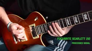 Is Apogee really the best Apogee One VS Focusrite Scarlett 2i2  Guitar test [upl. by Davine87]