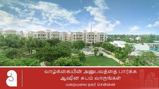 Experience the Living in Ashiana Shubham Maramalai Nagar  Chennai [upl. by Gnouv]