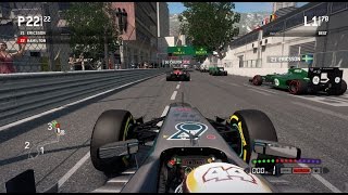 F1 2013 Gameplay Monaco 100 Race Lewis Hamilton [upl. by Dnama220]