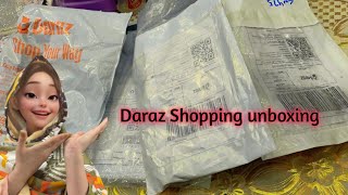 Daraz Shopping haul Unboxing and Honest review By MashAllah beauty Salon Derma Stamp Use and review [upl. by Eolande]