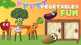 quotVegetables Funquot Poem For Kids [upl. by Reinaldos]