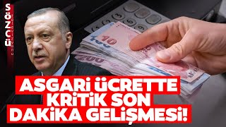 Asgari Ücrette Kritik Tarih Belli Oldu Milyonları İlgilendiren Son Dakika Gelişmesi [upl. by Redmer]