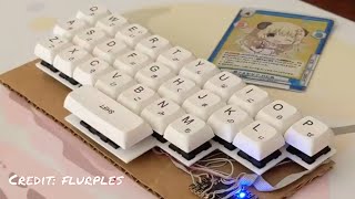 This keyboard Sounds SO GOOD asmr Credit flurples [upl. by Oecile]