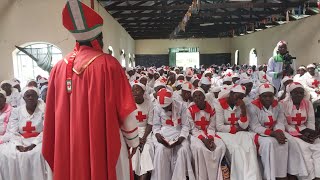 The Archbishop Albert Obede leads kipawa prayers at the Headquarters Bukoyani [upl. by Elkraps]