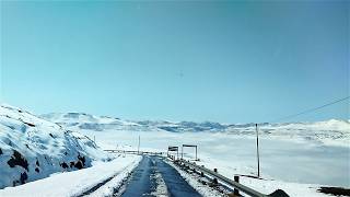 Surprising September Snow in Mokhotlong Journey from Polihali Dam to New Senqu Bridge [upl. by Nylrehc539]