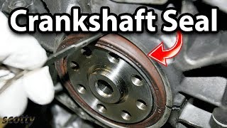 How to Replace Crankshaft Seal on Your Car [upl. by Razaile]