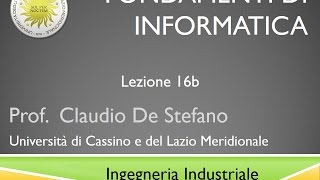 Lezione 16b Fondamenti di Informatica [upl. by Oiligriv]