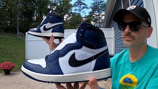 Air Jordan 1 High OG  MIDNIGHT NAVY  Classic Style for a BARGAIN [upl. by Esir]