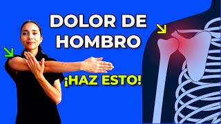 Tendinitis en el Hombro Ejercicios Infalibles para Aliviar el Dolor 💪 [upl. by Hoffert274]