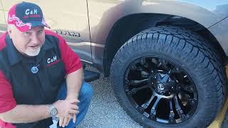 Fuel Off Road Vapor Wheels amp Atturo Trail Blade ATS Tires on a Ram review by CampH Auto Accessories [upl. by Luaped]