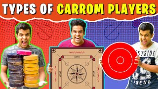 Types of CARROM Players  The HalfTicket Shows [upl. by Pavla]