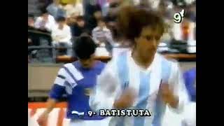 Japan vs Argentina  Kirin Cup 1992  Full Match [upl. by Ahsropal413]