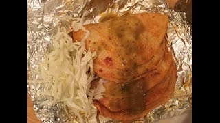 Tacos al vapor de deshebradapapas con chorizoSharis Diaz [upl. by Lekcar120]