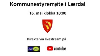 Kommunestyremøte i Lærdal 16 mai 2024 [upl. by Rhtaeh]