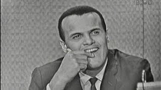 Whats My Line  Harry Belafonte Ray Milland panel Nov 1 1959 [upl. by Leipzig]