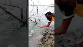 Fishing fuk se is bhai ne aaj rehu machhali pakda liyafishingmachhrifishingtechniques [upl. by Ennalyrehc763]