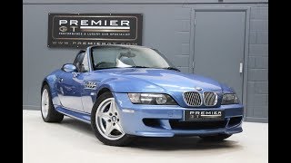 1998 S BMW Z3M 32 321 BHP ROADSTER LOW MILEAGE GOOD INVESTMENT OPPORTUNITY [upl. by Nomannic238]