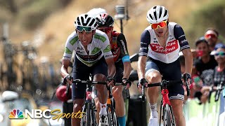 Vuelta a España 2021 Stage 9 extended highlights  Cycling on NBC Sports [upl. by Nedrob]