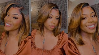 🔥HOTTEST WIG 🔥Outre Synthetic Melted Hairline Deluxe Wide HD Lace Front Wig quotMYRANDAquotLexsaMarie [upl. by Lucina]