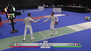 2024 743 T08 03 M S Individual Basel SUI ZCH GREEN APITHY FRA vs GALLO ITA [upl. by Pearse]