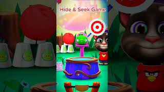 See And Hit With Hammer Game talkingtom tallkingtom2 animatedcartoon funny viralvideo [upl. by Rayle820]