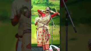 assamesebihu bihu shorts assameseculture shrestha kachari [upl. by Mendie]