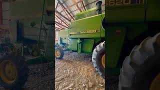 John Deere 6620 Combine shorts short deere johndeere farmequipment farmlife harvest [upl. by Ahsen978]