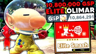 This is what a 10800000 GSP Olimar looks like in Elite Smash [upl. by Aneeuq]