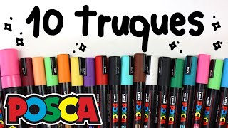 10 TRUQUES COM POSCA PARA INICIANTES [upl. by Ree]