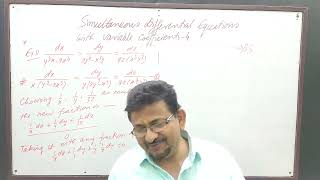 Simultaneous Differential Equations with Variable Coefficients 4by Yogendra Bahadur Singh [upl. by Hurless790]