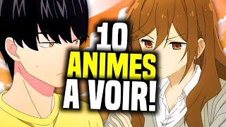 LES 10 MEILLEURS ANIMES DE ROMANCE DE TOUS LES TEMPS [upl. by Daniel]