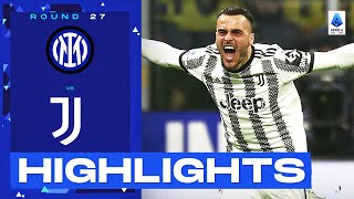 InterJuventus 01  Kostic strikes in the Derby d’Italia Goals amp Highlights  Serie A 202223 [upl. by Eelyme]